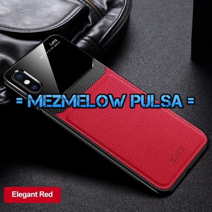 Case Lens Hard Case Hybrid Leather Case Phone Case IPHONE 11 PRO MAX - Gambar 3