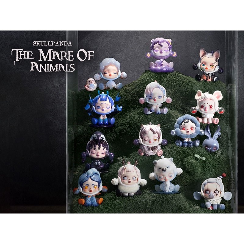 Ready Stock]Pop Mart Skullpanda The Mare of Animals Series Blind