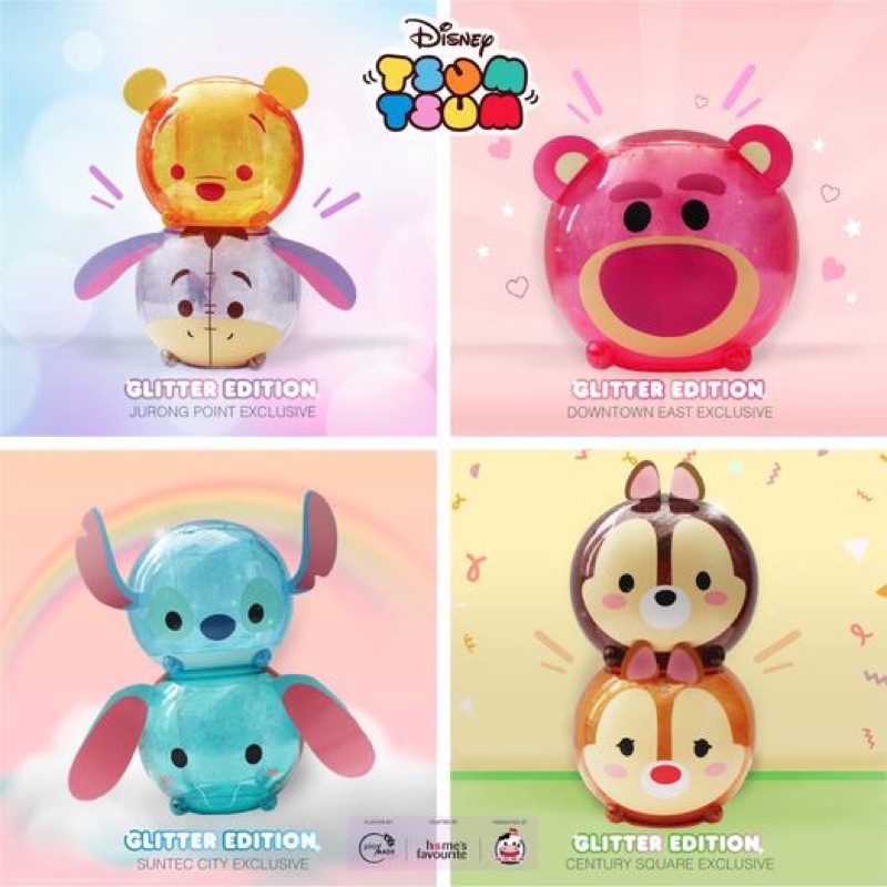 【Authentic】Disney Tsum Tsum : CPCM Moon Cake Stackable Container Holder ...
