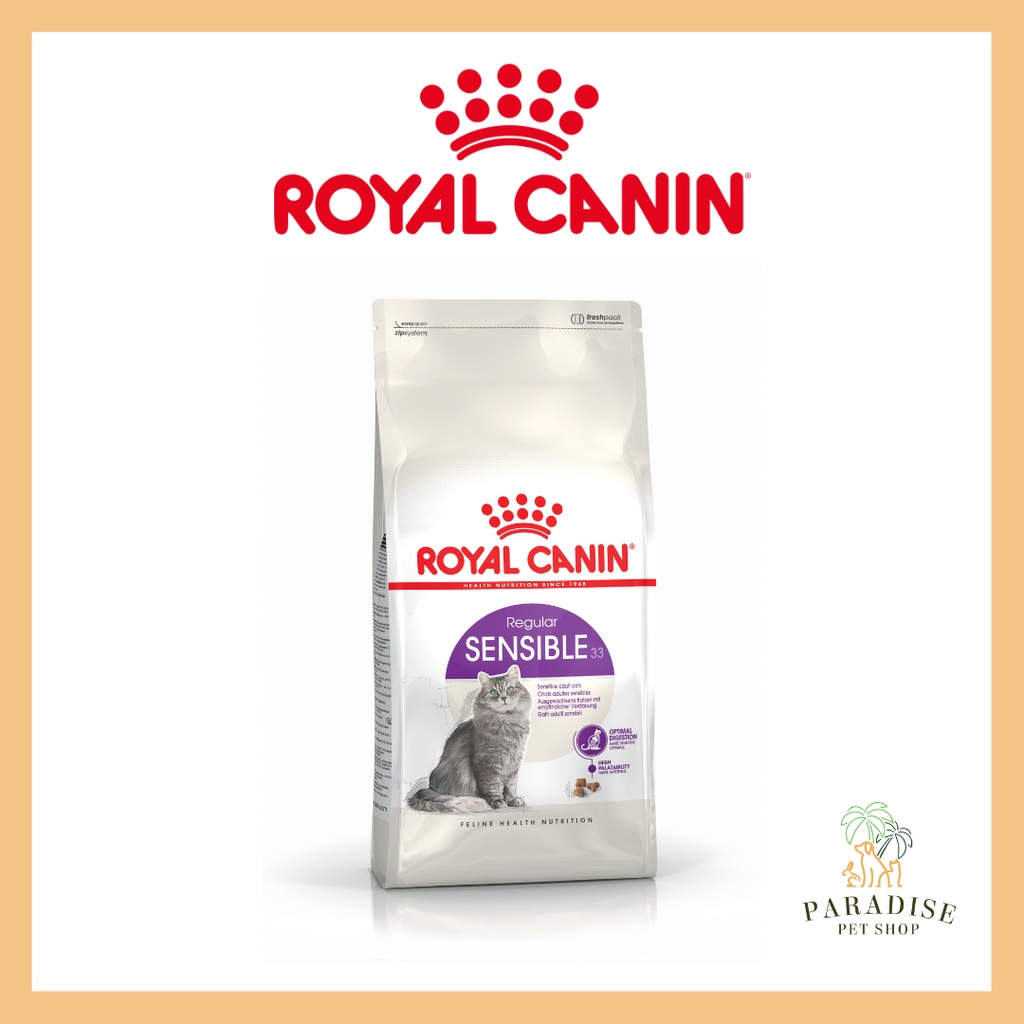 Royal canin sensible dry shops cat food