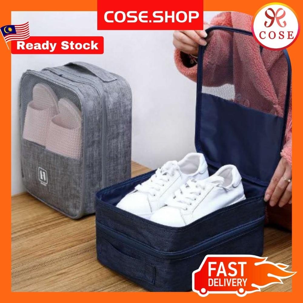 COSE Travel Shoes Bag Organizer Multi Layer Shoe Bag Sport Beg
