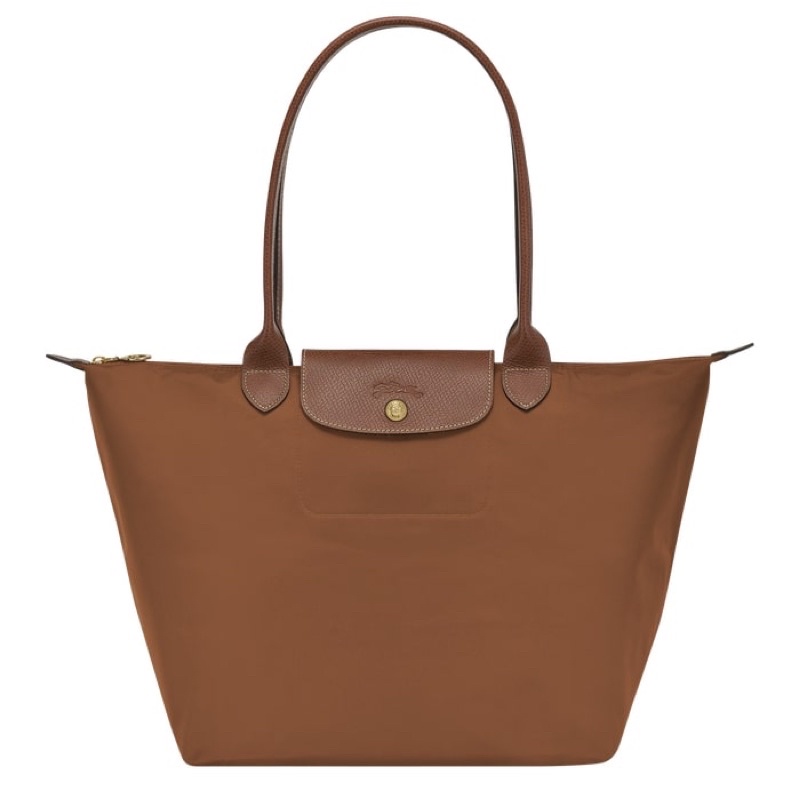 Longchamp Le Pliage Cognac Shoulder Bag Shopee Singapore
