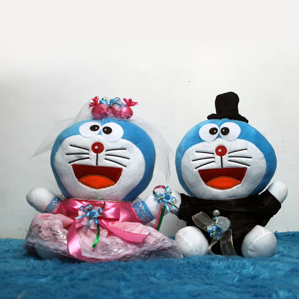 Doraemon wedding hot sale doll