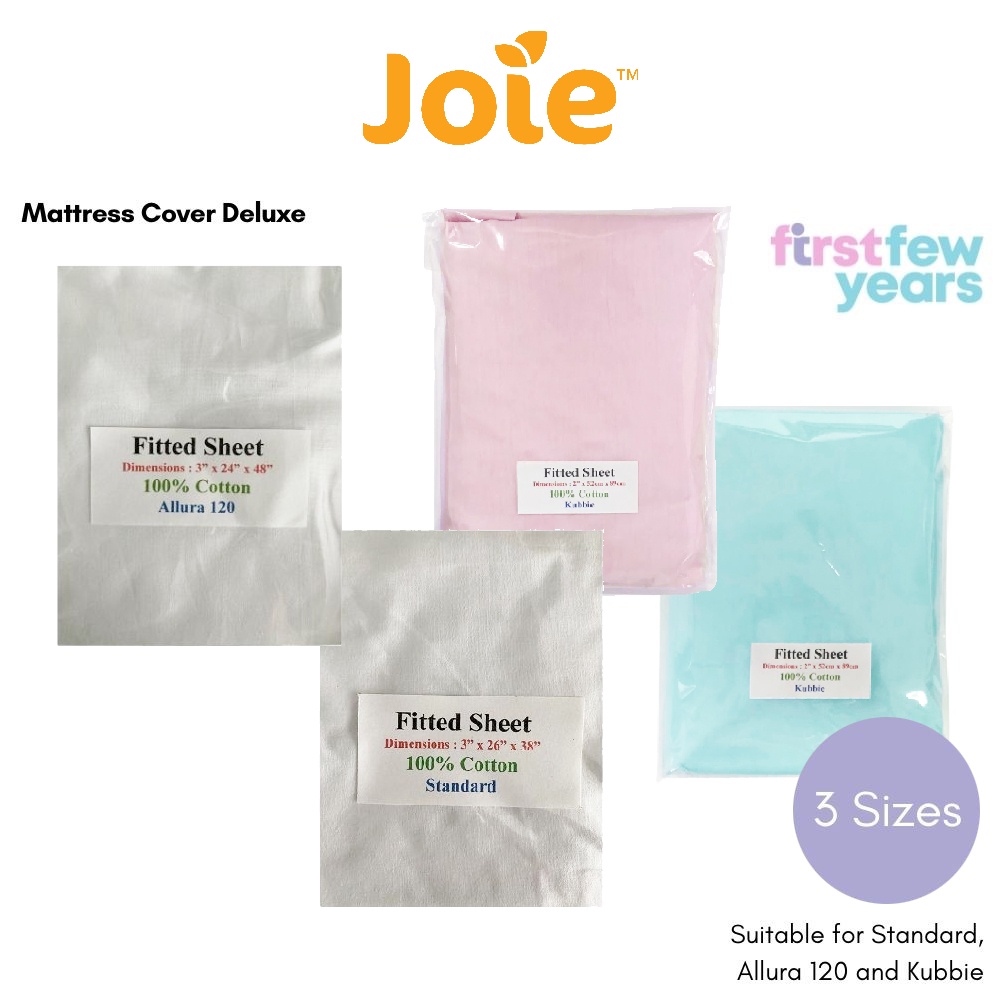 Joie excursion clearance mattress size