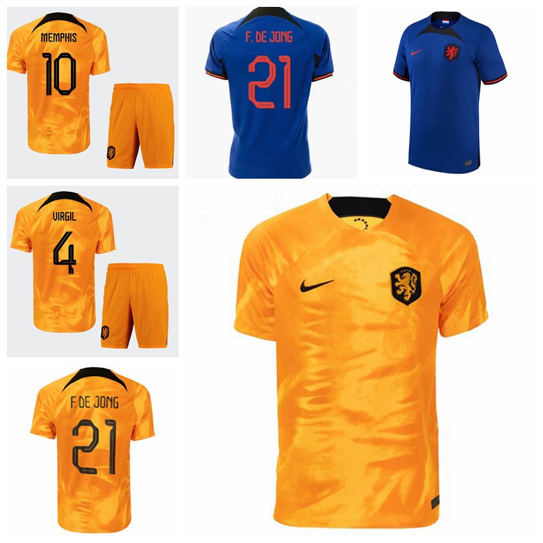 Netherlands Home Match Shirt 2022