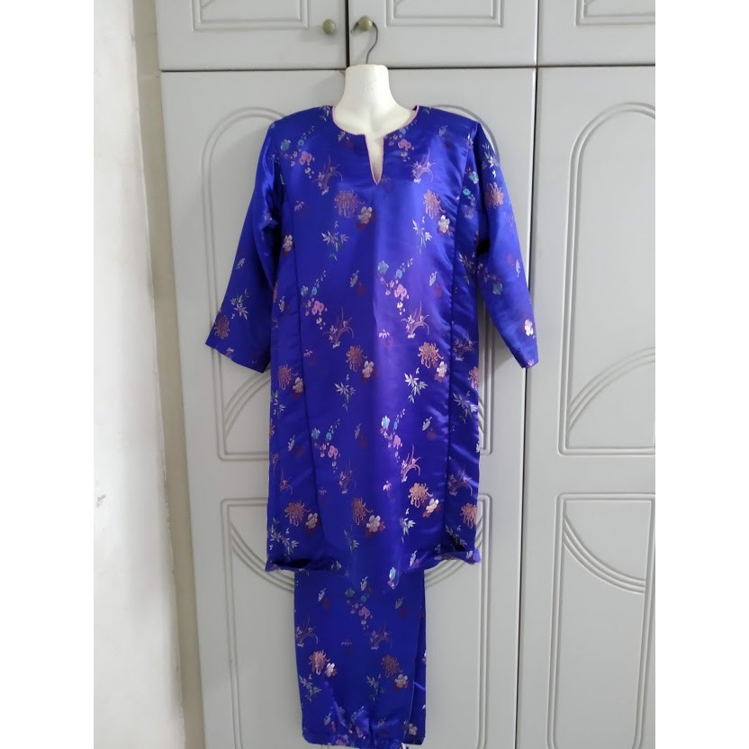 REF 06 Female Exclusive Baju Kurung Pesak Collar Tulang Belut 100% ...