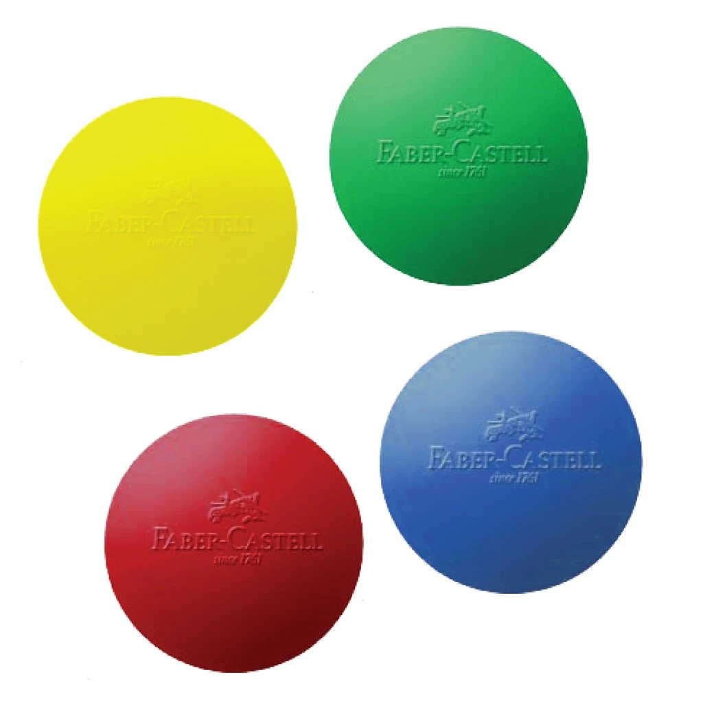 Faber-Castell Grip Eraser Round Pouch - Gambar 2