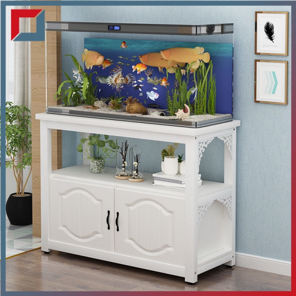 Fish tank base cabinet base custom living room small apartment aquarium ...