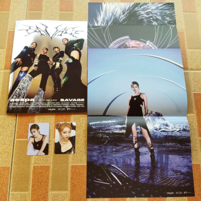 Aespa Mini Album Rich Man ENERGY Version - NINGNING Edition