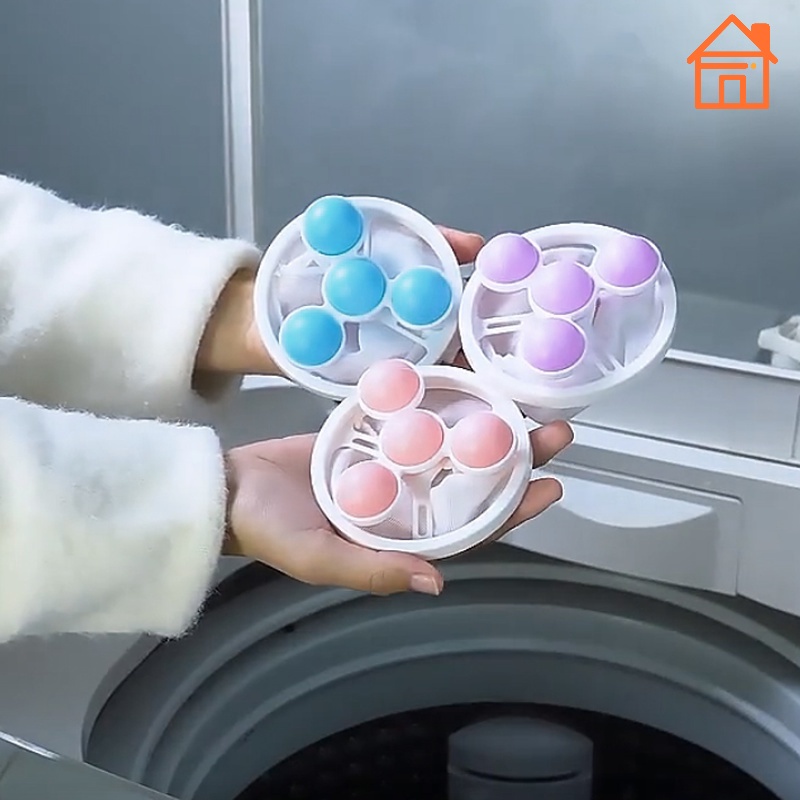 Household Laundry Removal Hair Ball Paper Towel Filter / Washing