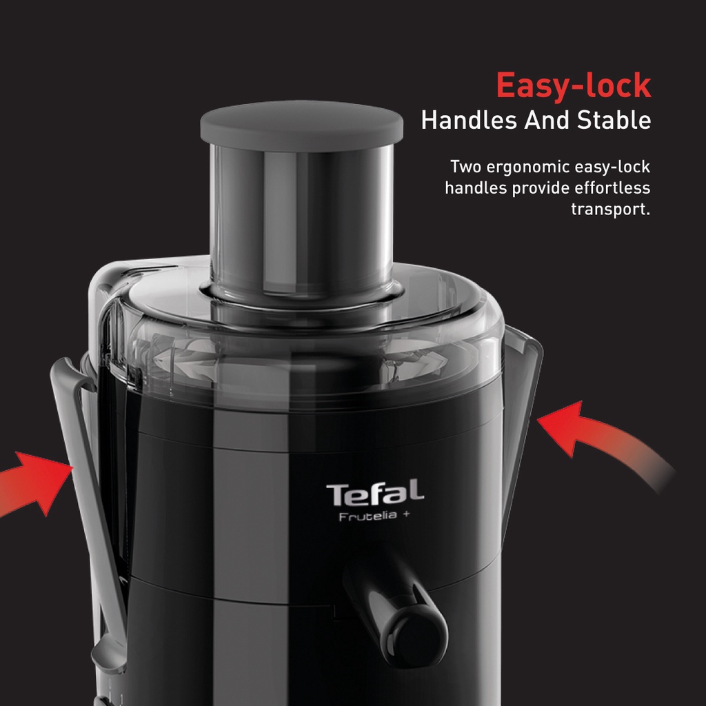 Tefal Frutelia Plus Juicer with Stainless Steel Filter ZE3708 - compact ...