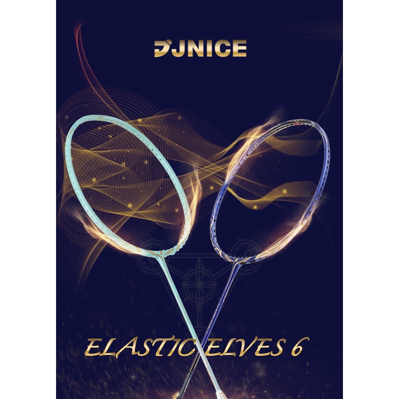 JNICE Elastic Elves 6 Badminton Racket | Shopee Singapore