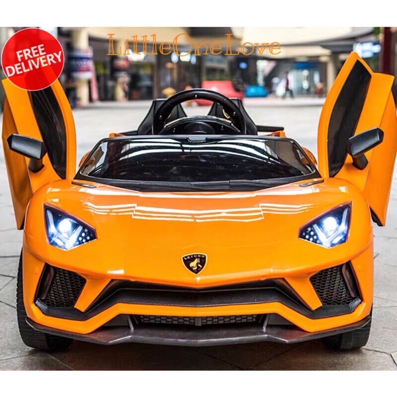 Lamborghini kid hot sale electric car