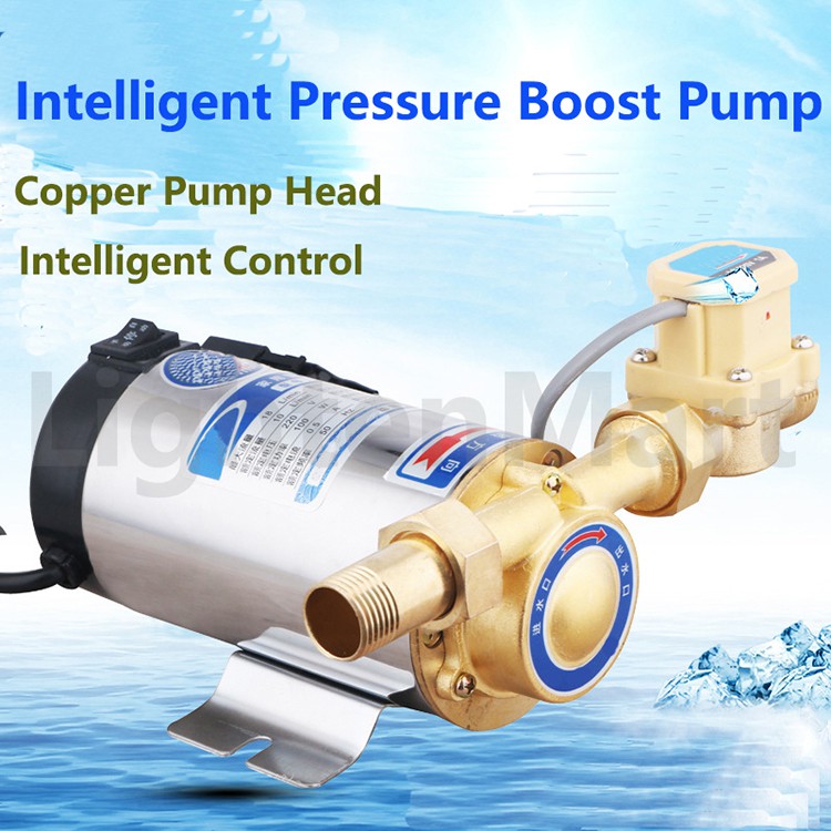 Home Use Water Pressure Boost Booster Air Pump 100W/150W Booster | Shopee  Singapore