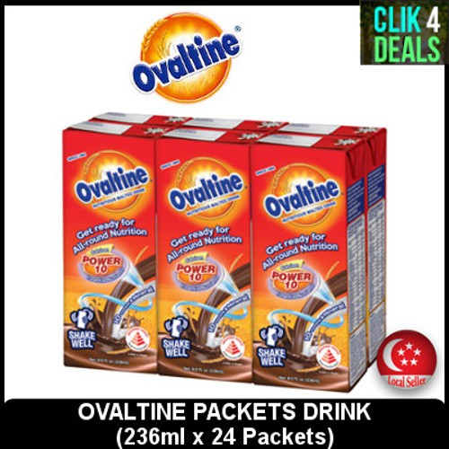 Ovaltine 236ml x 24 Packets / Packets Drink | Shopee Singapore