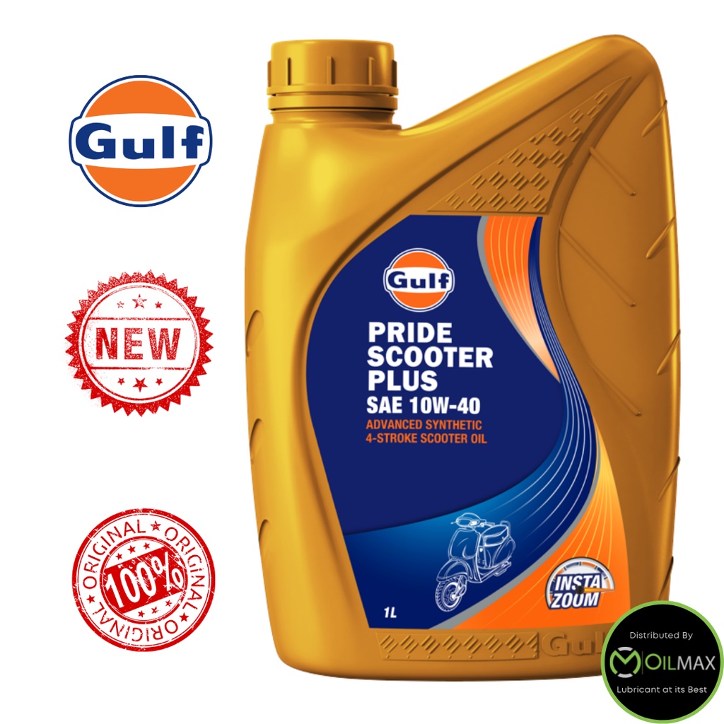 Gulf Pride Scooter Plus 10W40 (1L) Shopee Singapore