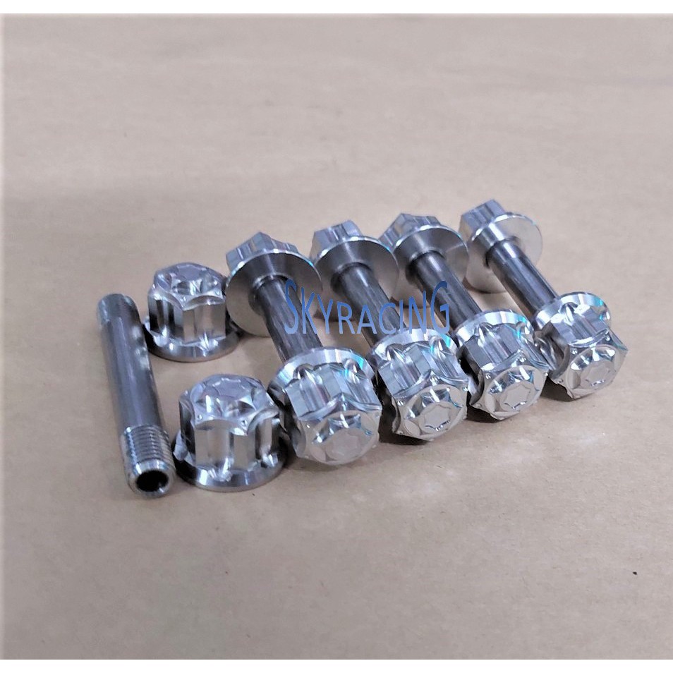 Stainless steel fork stem and 2 Salaya stainless steel rivets for ...