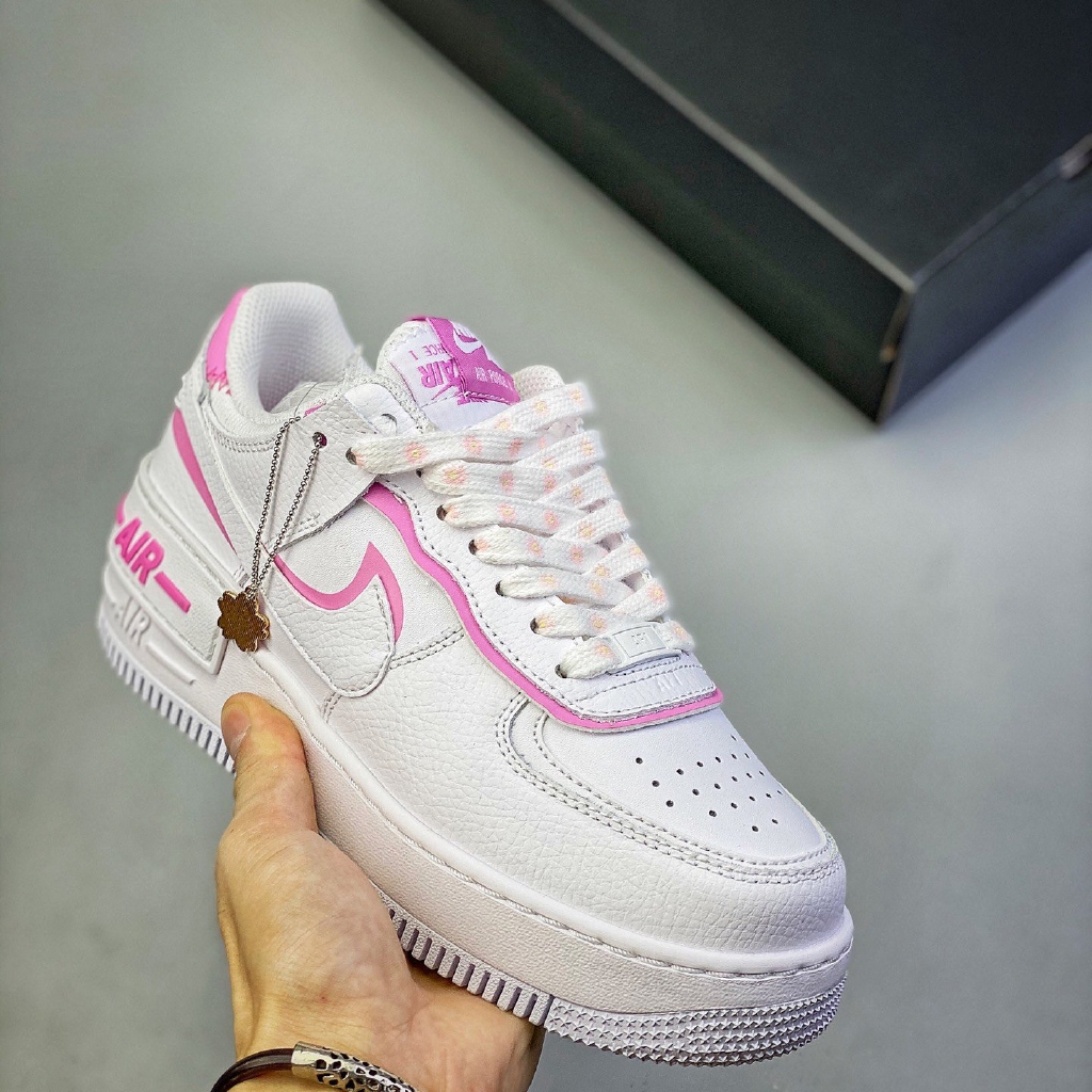 Nike af1 rubberized on sale pink