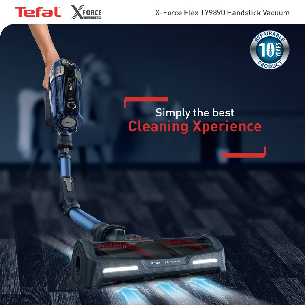 X-Force Flex, simply the best cleaning X-perience by Tefal