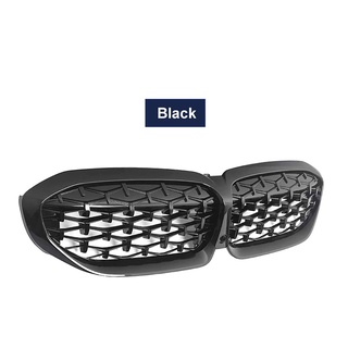 1 Pair Front Grill Diamond Kidney Grilles Racing Grills for for