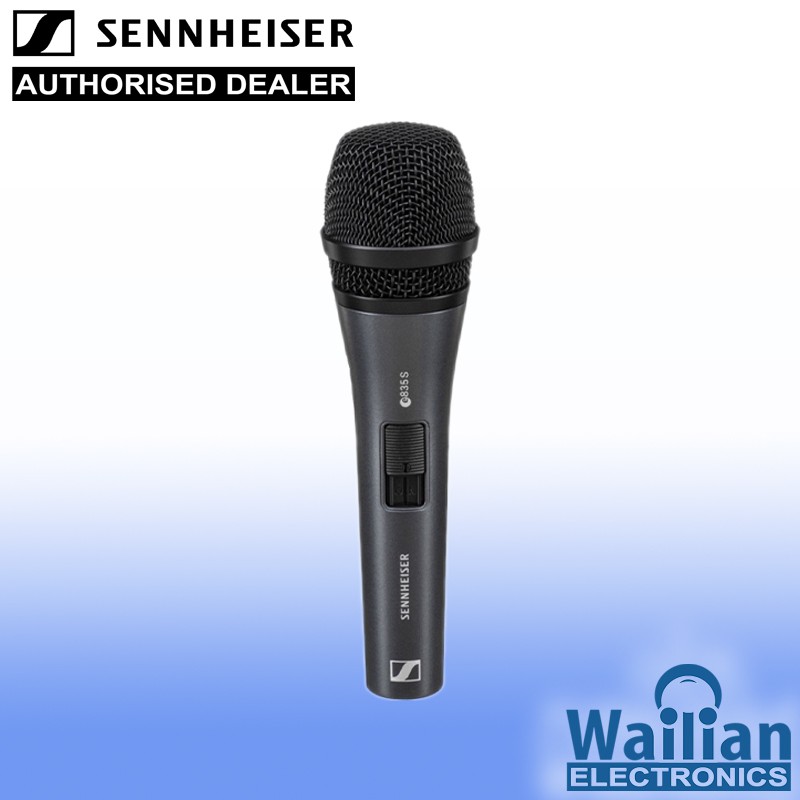 Sennheiser E835S Vocal Microphone with On/Off Switch Sennheiser E835 S ...