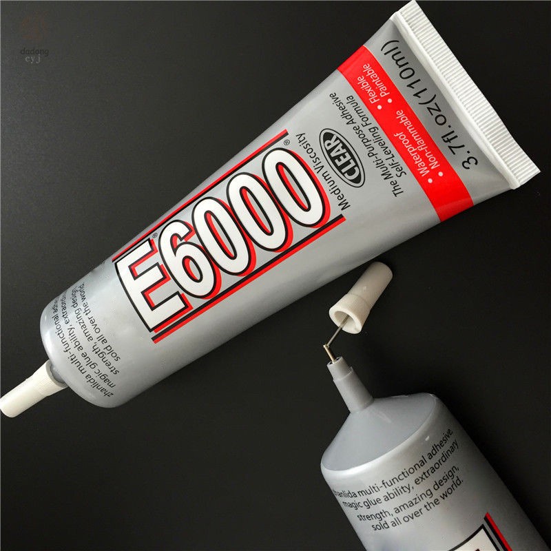 E6000 DIY Rhinestones Crystals Jewellery Tool Glue Strength Adhesive Liquid Glue Shopee Singapore