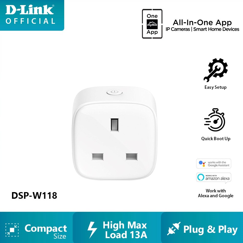 mydlink Mini Wi-Fi Smart Plug Singapore