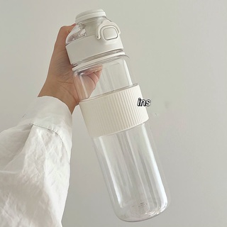 Large capacity plastic straw water cup water bottle high value big fat cup  water