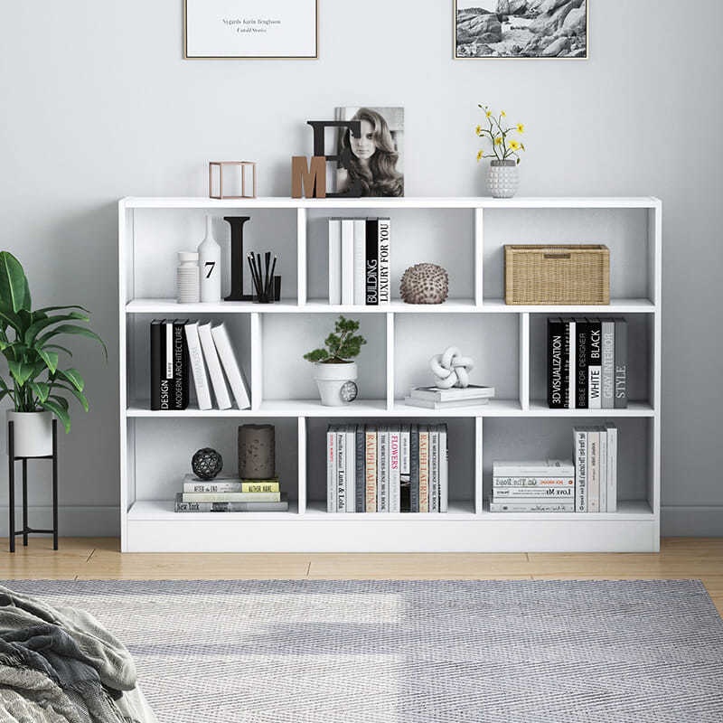 Simple Bookshelf Floor Storage Rack Small Storage Layered Rack Bedroom ...