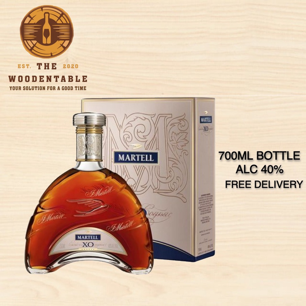 マーテル X.O. コニャック ブランデー 1000ml 40度 箱無し