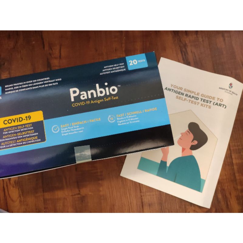 Abbott Panbio Covid-19 Self-test Kit ART (20 Tests) | Shopee Singapore