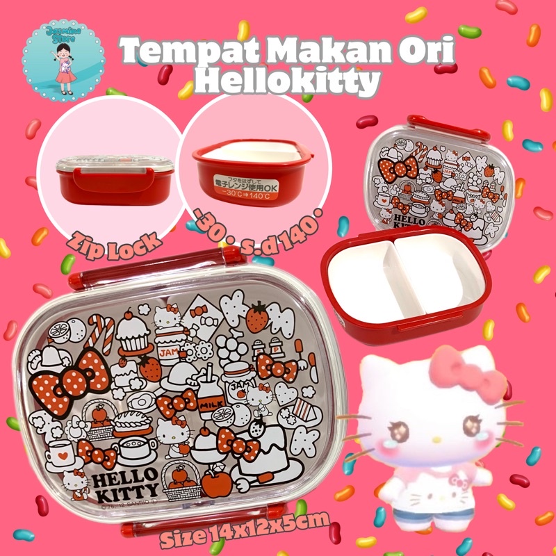 Hello Kitty Lunch Box Original Japan/ Hellokitty Lunch Box Bulkhead