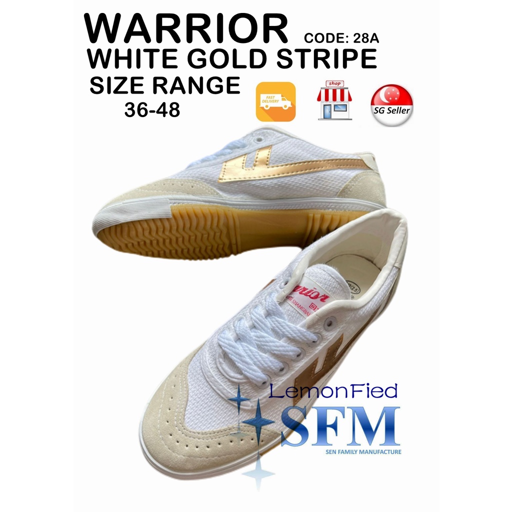 Warrior white clearance shoes