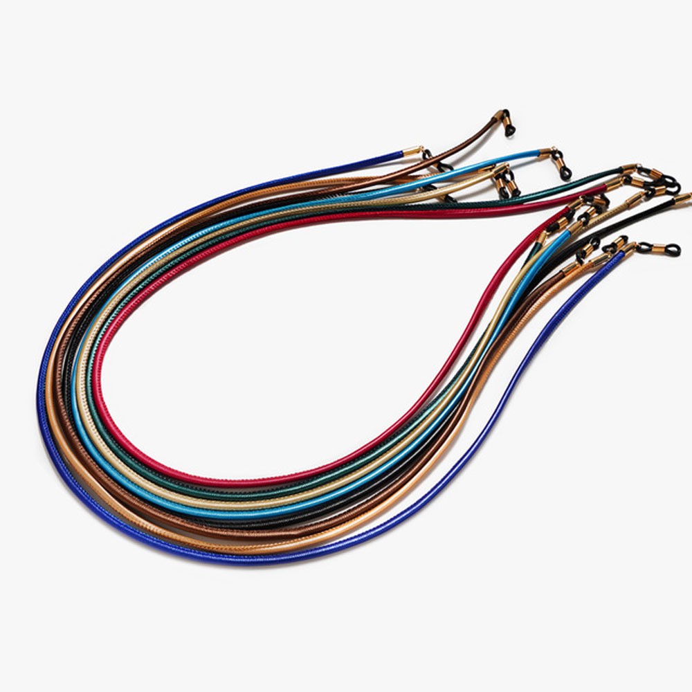 New PU Leather Glasses Strap Anti-slip Sunglasses Chain String ...