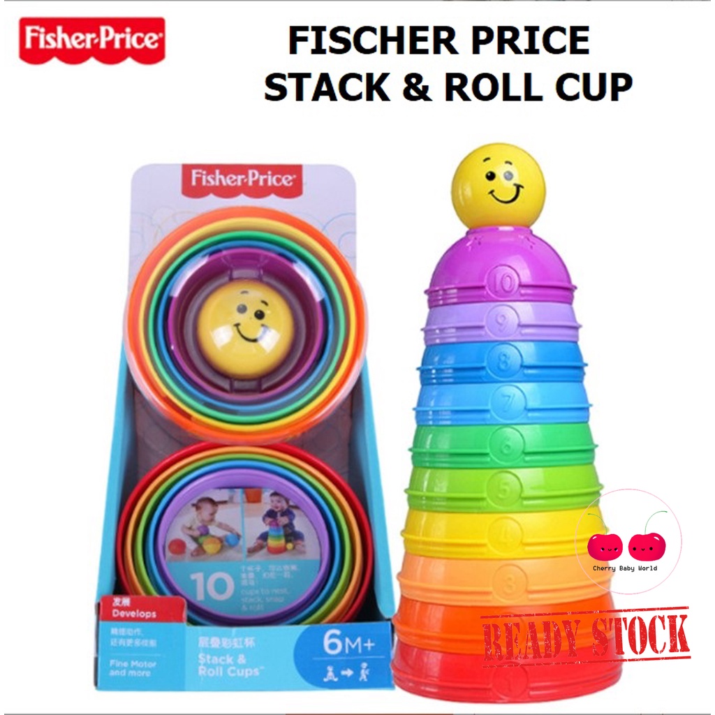 Fisher price stack and roll on sale