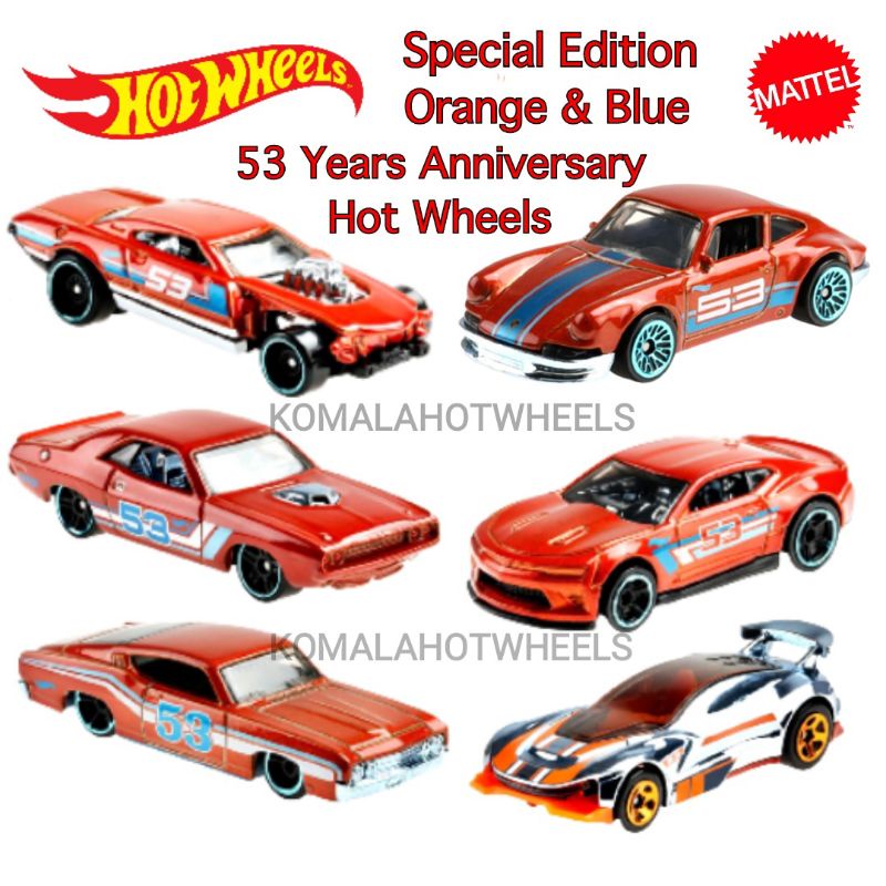 Hot wheels anniversary on sale