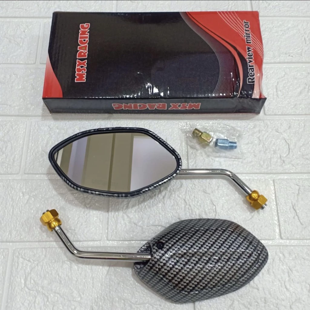 NEW SPION HONDA BEAT UKURANN MINI TANGGUNG DAN UKURAN PANJANG COLOR 2TONE BLUE XXXX DAN CHROME BISA SEMUA MOTOR ALL HONDA.