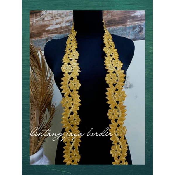 Jasmine applique roll lace daun | Shopee Singapore