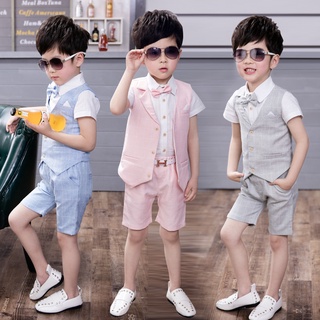 boys tuxedo shorts