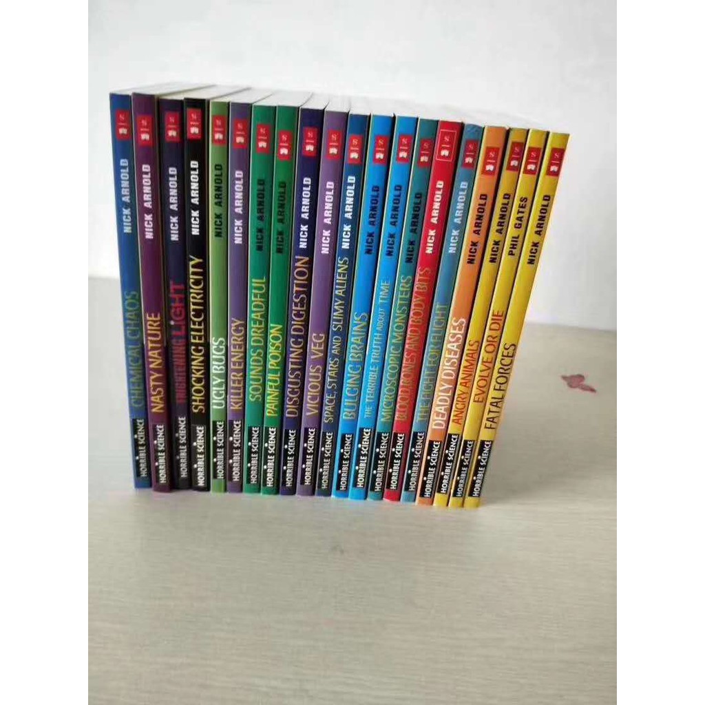 SG Stock] Horrible Science Box Set (20 Books) | Shopee Singapore