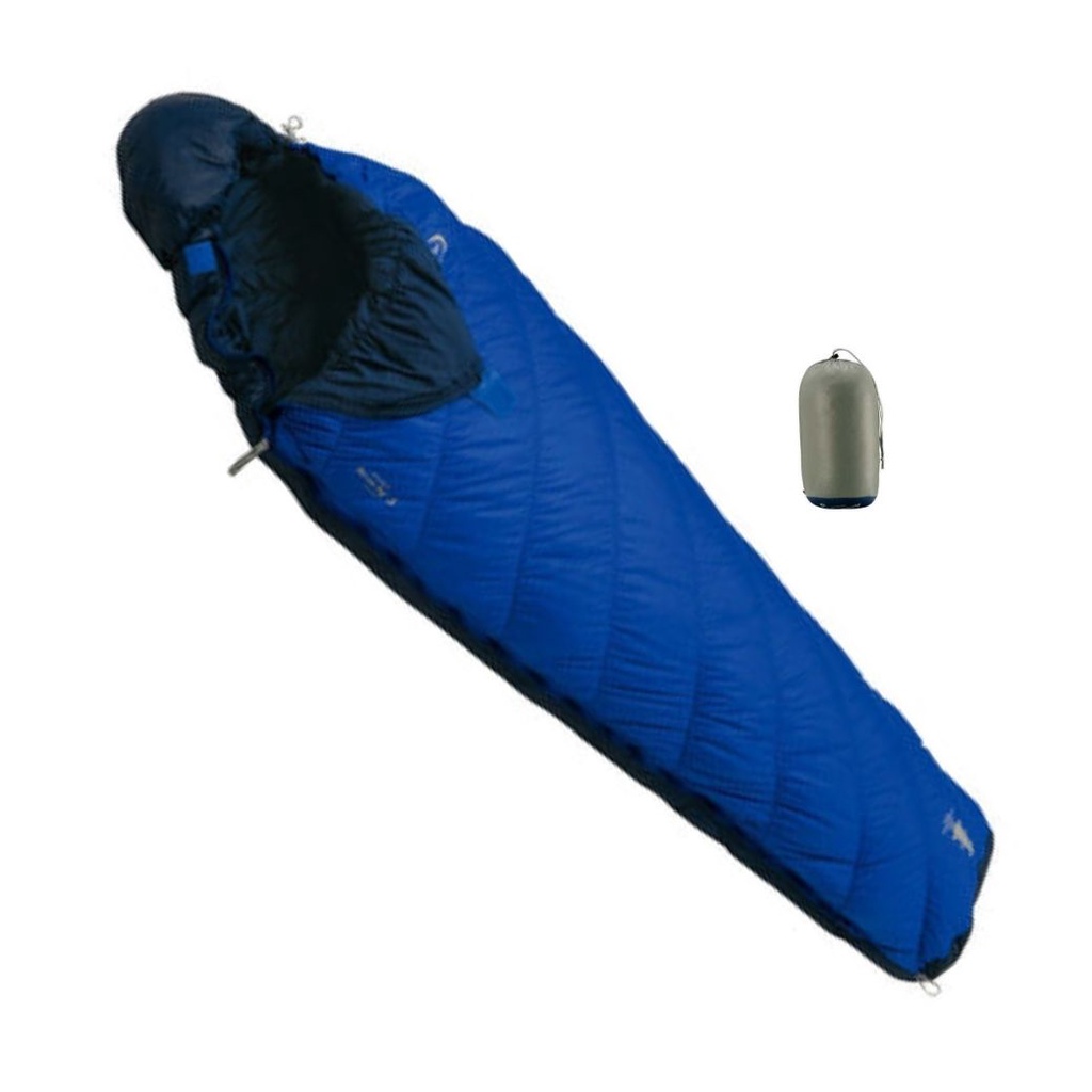 Montbell Sleeping Bag Unisex Burrow Bag 5 Blue Ridge RZip Shopee