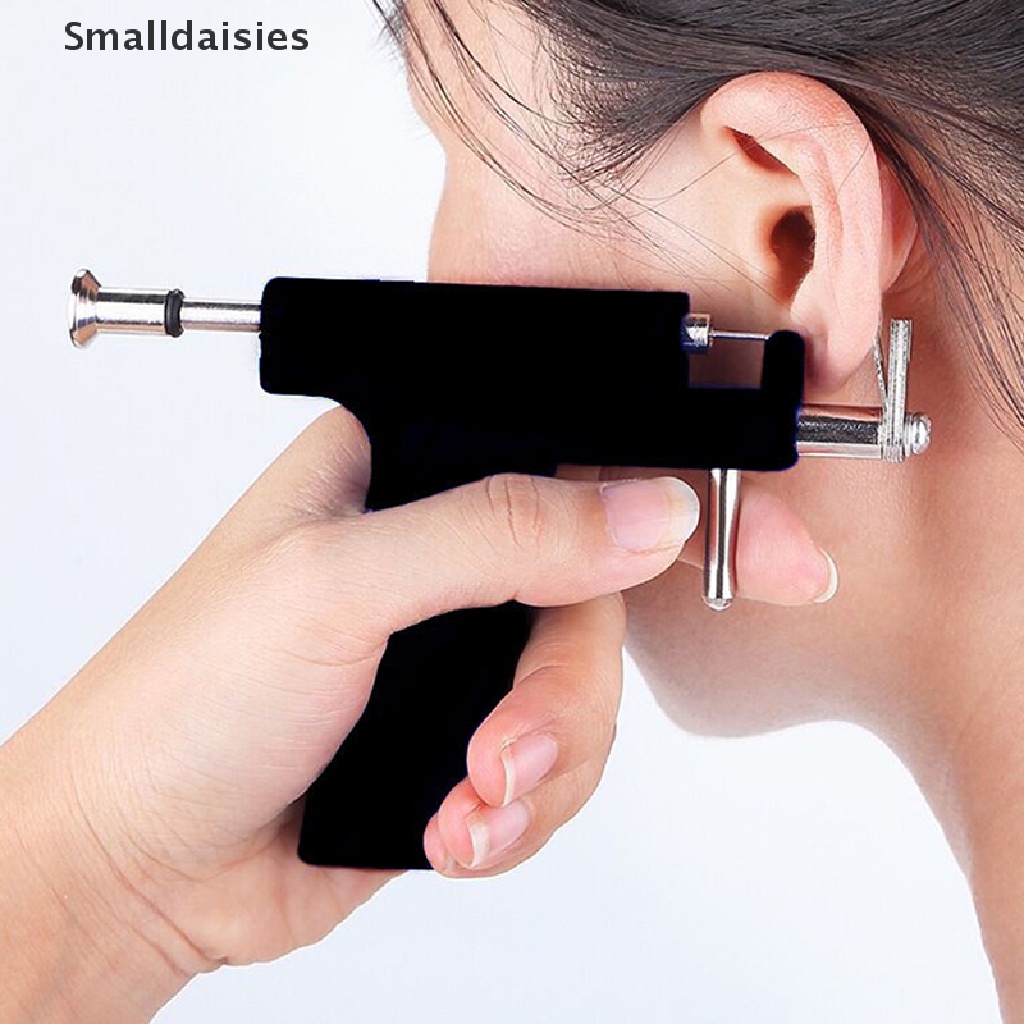 Small daisies Professional Piercing Gun With 98pcs Ear Studs Tools Kit Ear Helix Lobe Piercing Hot Sell Shopee Singapore