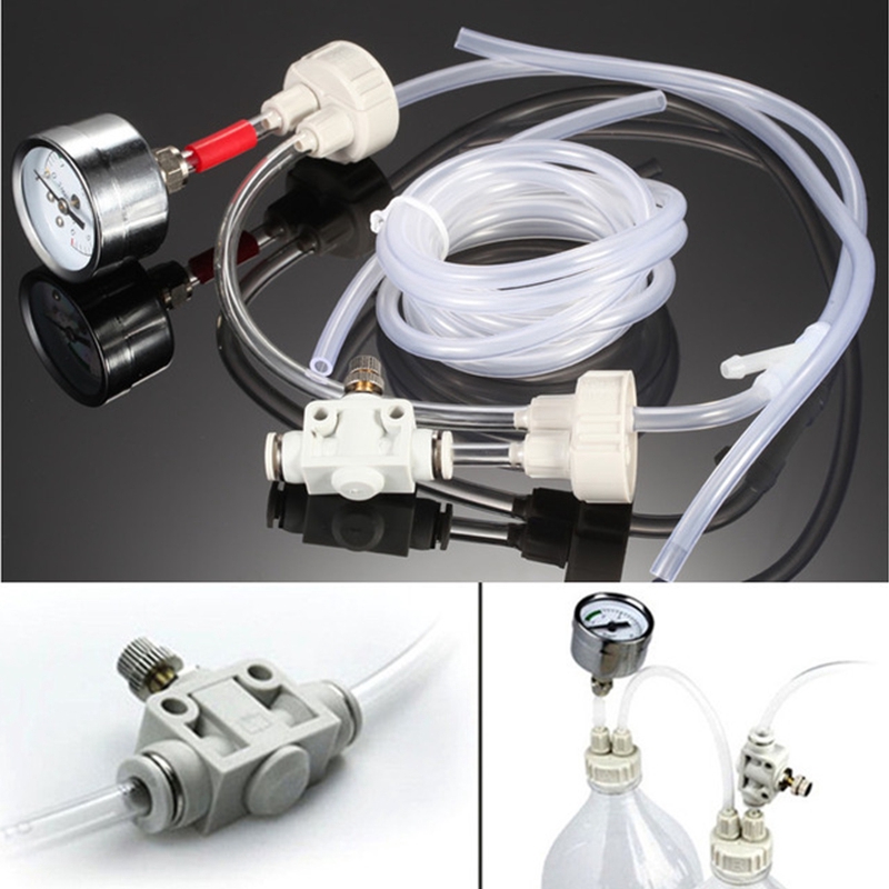 Aquarium DIY Co2 Generator System Kit With Co2 Regulater Valve Table