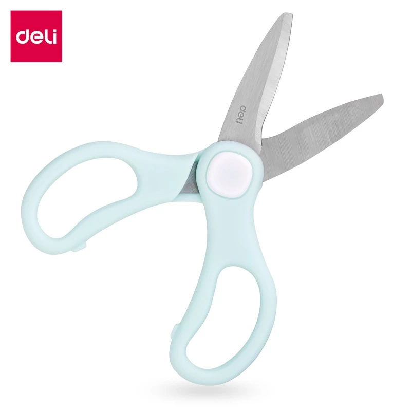 Deli Baby Food Scissors / Gunting Makanan Bayi Keramik Dengan Standing Case 77773 - Gambar 3