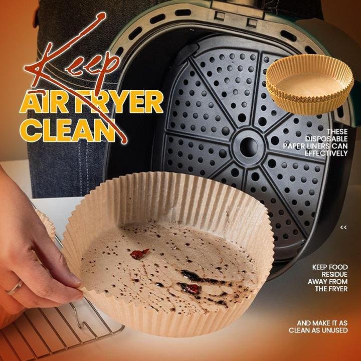 🇸🇬 [SG Stock] Airfryer Unbleached Paper Liner Air Fryer Disposable