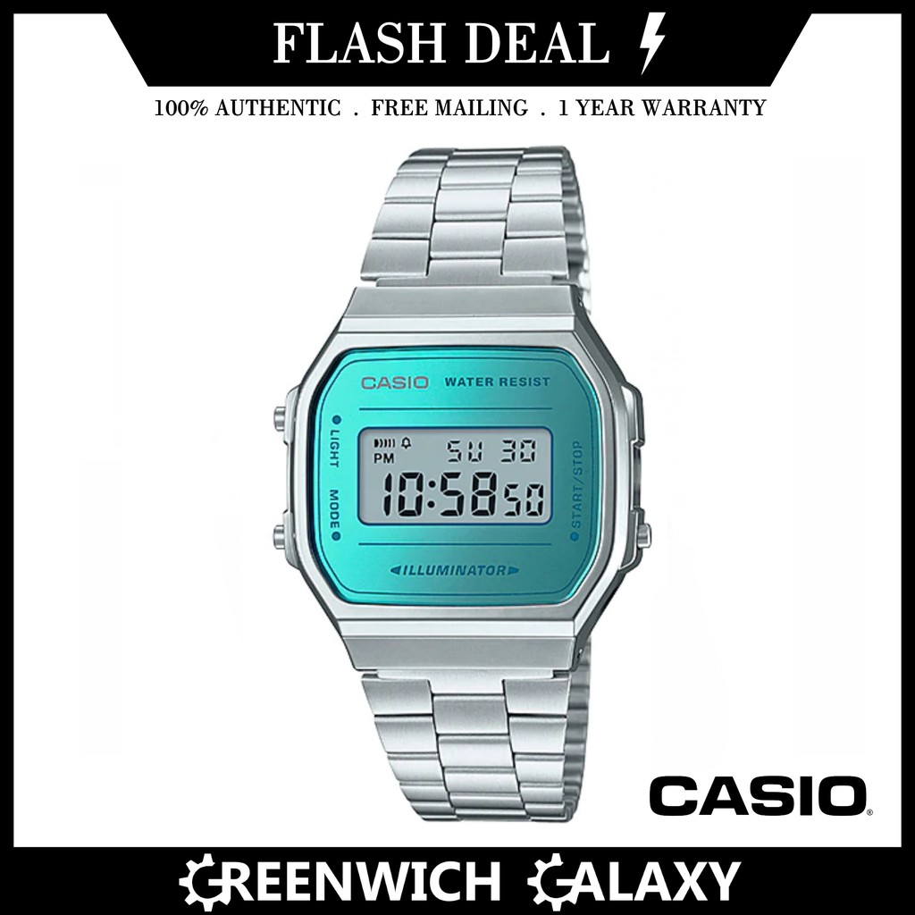 Casio on sale a168 wem