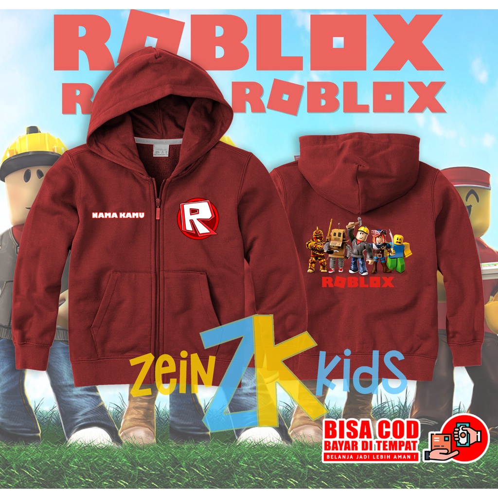Roblox Textur Jacke Roblox Boys Zipper Hoodie Jacket FREE ADD