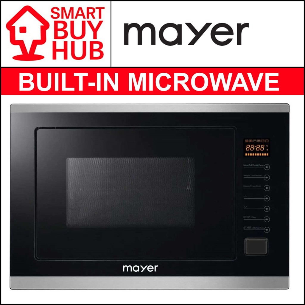 MAYER MMWG25B 25L BUILT IN MICROWAVE OVEN WITH GRILL Shopee Singapore