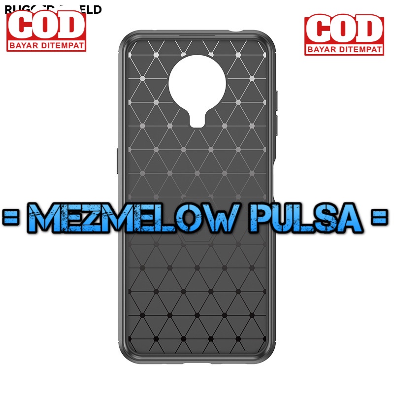 Silikon Softcase Soft Case TPU Fiber Carbon Nokia 6.3 - Gambar 3