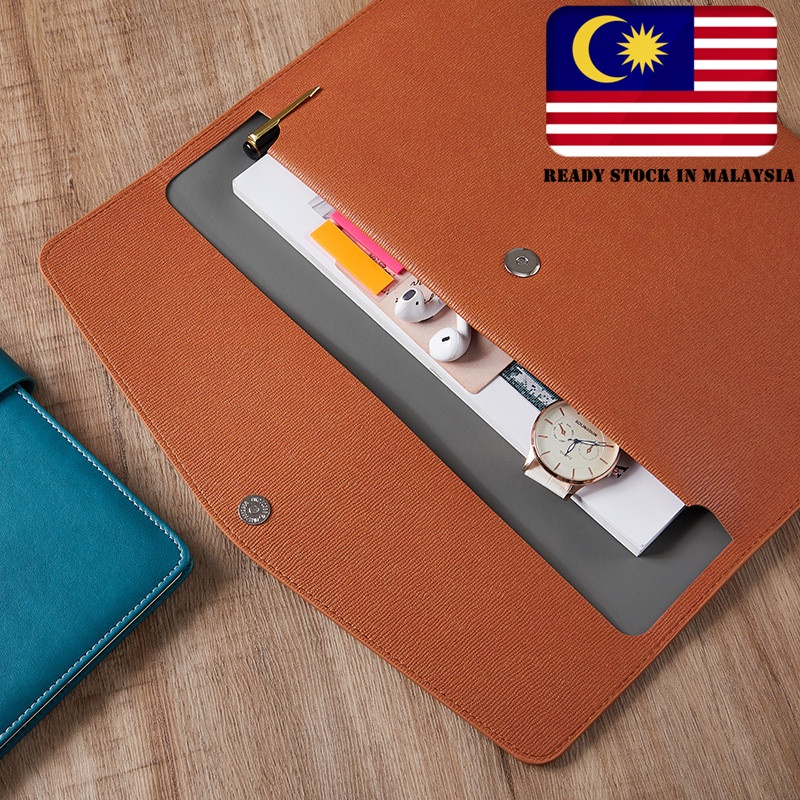 A4 Size Classic Document Bag Portable Briefcase Paper Organizers ...